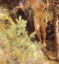 Zorn Nude under a fir