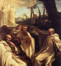 SACCHI Andrea The Vision Of St Romuald