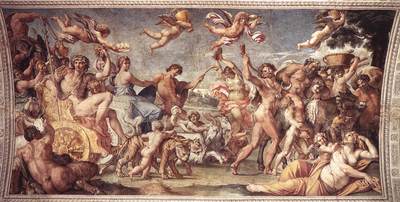Carracci Annibale Triumph of Bacchus and Ariadne