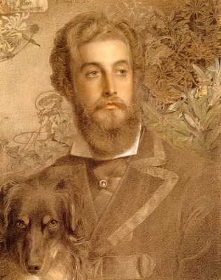 Sandys Anthony Frederick Augustus Portrait Of Cyril Flower Lord Battersea