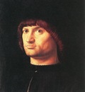 ANTONELLO da Messina Portrait Of A Man