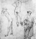 PISANELLO Nude Men And St Peter