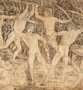 POLLAIUOLO Antonio del Battle Of Ten Nudes
