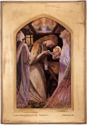 Hughes Arthur The Nativity