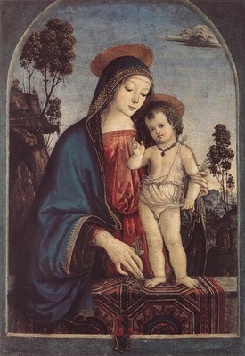 PINTURICCHIO The Virgin And Child