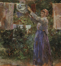 Peasant Hanging out the Washing CGF