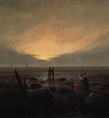 FRIEDRICH Caspar David Moonrise By The Sea