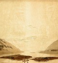 FRIEDRICH Caspar David Mountainous River Landscape Day Version