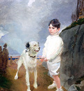 Lane Lovell and His Dog HTG