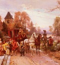 Detti Cesare Auguste The Arrival Of The Baby