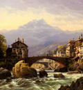 Kuwasseg Jr Charles Euphrasie An Alpine Village