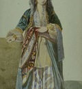 Gleyre Charles Turkish Woman Annetta Smyrna
