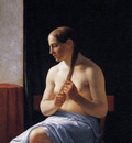 ECKERSBERG Christoffer Wilhelm Seated Nude Model
