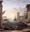 Seaport with the Embarkation of the Queen of Sheba WGA