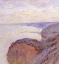 Monet Claude Cliffs Near Dieppe