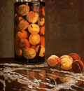 Monet Claude Jar Of Peaches