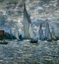 Monet The Boats Regatta At Argenteuil