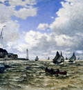 Monet The Seine Estuary At Honfluer