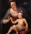 CORNELIS VAN HAARLEM Madonna And Child
