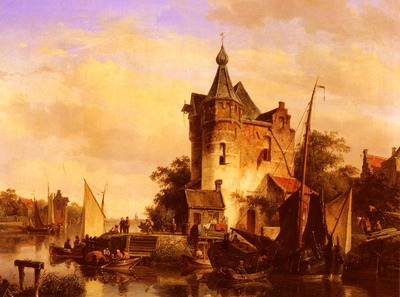 Springer Cornelis Along The Canal