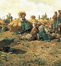 Peasants Lunching in a Field