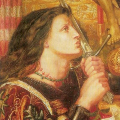 Rossetti Dante Gabriel Joan of Arc