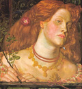 Rossetti Dante Gabriel Fair Rosamund