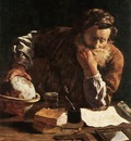 FETI Domenico Portrait Of A Scholar