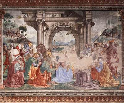 GHIRLANDAIO Domenico Adoration Of The Magi