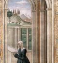 GHIRLANDAIO Domenico Portrait Of The Donor Francesca Pitti Tornabuoni