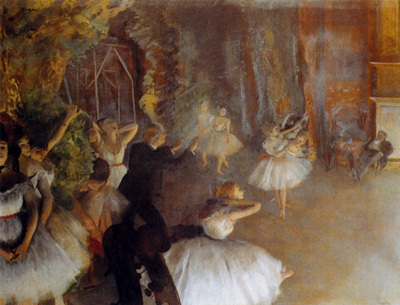 Degas Edgar The Rehearsal Of The Ballet