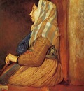 Degas Edgar A Roman Beggar Woman