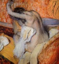 Degas Edgar After the Bath Woman Drying Herself
