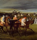 Degas Edgar At the Races the Start