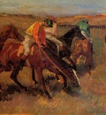 Degas Edgar Before the Race