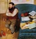 Degas Edgar Diego Martelli