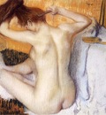 Degas Edgar Woman Combing Her Hair