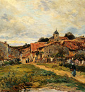 Peitjean Edmond The Village Road