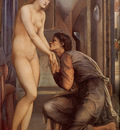 Burne Jones Pygmalion and the Image IV The Soul Attains detail