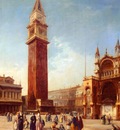 Pritchett Edward The Campanile St Marks Square