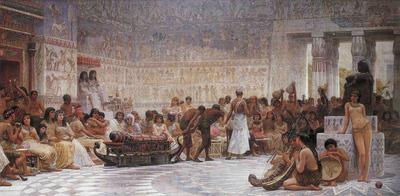 Long Edwin Longsden An Egyptian Feast