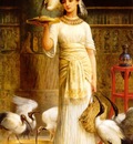 Alethe Attendant of the Sacred Ibis in the Temple of Isis at