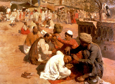 Weeks Edwin Lord Indian Barbers Saharanpore