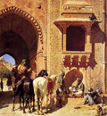 Weeks Edwin Gate Of The Fortress At Agra India