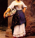 Venetian flower seller