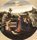 lippi filippino adoration of the child 1480