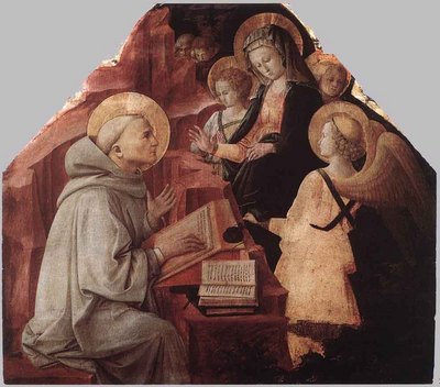 LIPPI Fra Filippo The Virgin Appears To St Bernard
