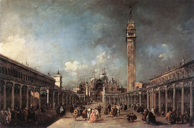GUARDI Francesco Piazza di San Marco