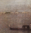 GUARDI Francesco Gondola in the Lagoon