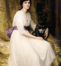 Dicksee Sir Francis Bernard Portrait of the Artist s Niece Dorothy